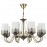 Люстра FR2563-PL-08-BZ Sherborne Classic Freya