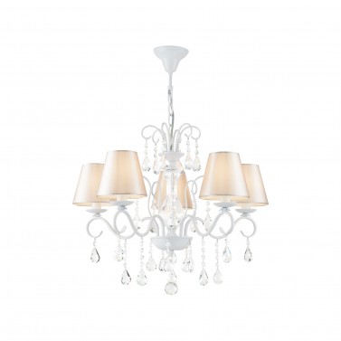 Люстра FR2032PL-05W Lucretia Classic Freya