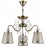 Потолочный светильник FR2405-PL-03-BZ Driana Classic Freya