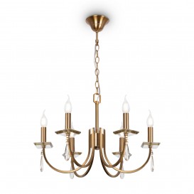 Люстра FR1006PL-06G Forte Crystal Freya