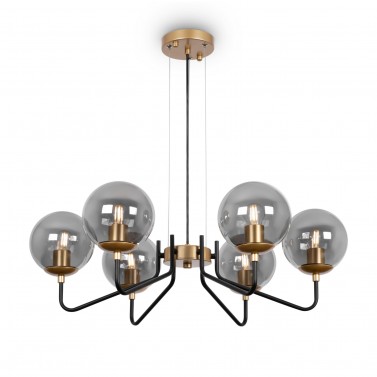 Подвесной светильник FR5140PL-06GB Moricio Modern Freya