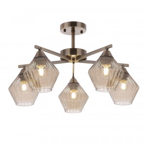 Люстра FR5048PL-05BZ Anika Modern Freya