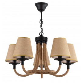 Люстра FR4402-PL-05-GB Corda Loft Freya
