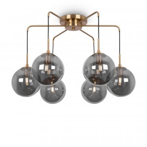Подвесной светильник FR5140PL-06G Moricio Modern Freya