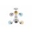Люстра FR5083PL-06CH Nancy Modern Freya