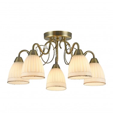 Потолочный светильник FR2757-PL-05-BZ Letizia Classic Freya