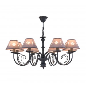 Люстра FR2537PL-08GR Emily Classic Freya