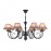 Люстра FR2537PL-08GR Emily Classic Freya
