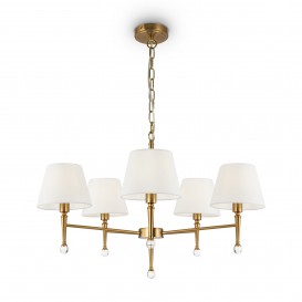 Подвесной светильник FR5190PL-05BS2 Rosemary Classic Freya