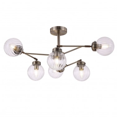 Люстра FR5041PL-06BS Daisy Modern Freya