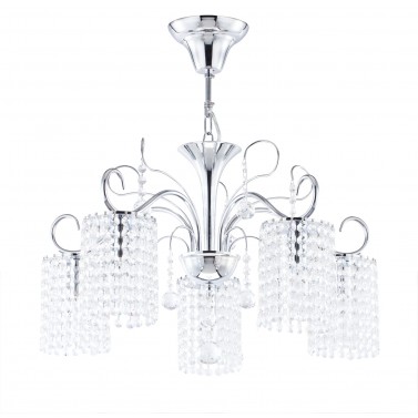 Люстра FR1127-PL-05-CH Leona Crystal Freya