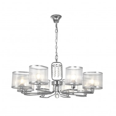 Люстра FR5016PL-08CH Elin Modern Freya