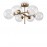 Люстра FR5115PL-06BZ1 Maddison Modern Freya