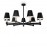 Подвесной светильник MOD104PL-09B Tetatet Modern Maytoni