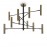 Люстра FR5142PL-10BBS Setto Modern Freya