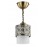 Подвесной светильник FR2200-PL-01-BZ Teofilo Classic Freya