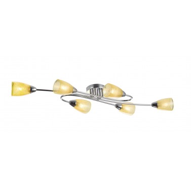 Потолочный светильник FR5104-CL-06-YE Flash Modern Freya