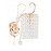 Бра FR1127-WL-01-G Leona Crystal Freya