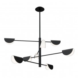 Люстра MOD126PL-08B Mollis Modern Technical