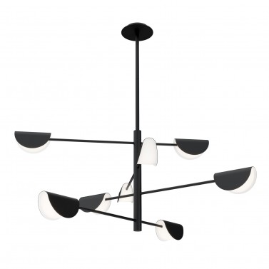 Люстра MOD126PL-08B Mollis Modern Technical