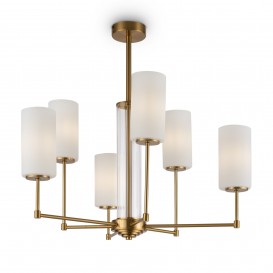 Люстра FR5184PL-06BS Agnes Modern Freya