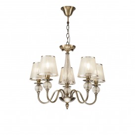 Люстра FR2685PL-05BZ Inessa Classic Freya