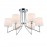 Потолочный светильник FR5051-CL-06-CH Christina Modern Freya