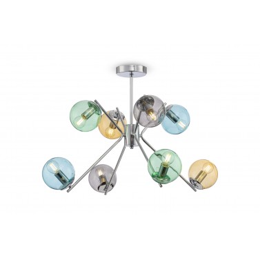 Люстра FR5083PL-08CH Nancy Modern Freya