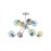 Люстра FR5083PL-08CH Nancy Modern Freya