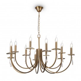 Люстра FR1006PL-12G Forte Crystal Freya