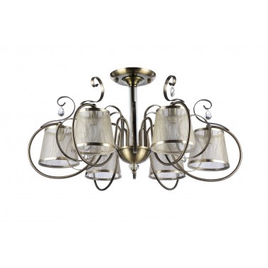 Потолочный светильник FR2020-PL-06-BZ Simone Classic Freya