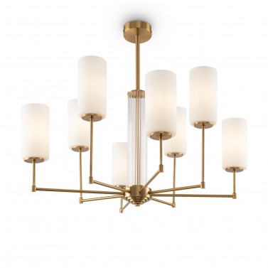 Люстра FR5184PL-08BS Agnes Modern Freya