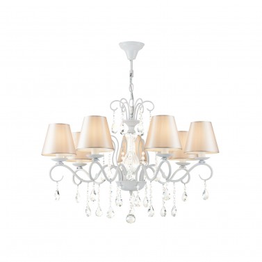 Люстра FR2032PL-07W Lucretia Classic Freya