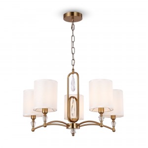Подвесной светильник FR1007PL-05BS Riverside Crystal Freya